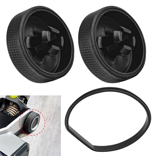 Replacement Wheels and Gasket for Ryobi 18V Cordless Vacuum