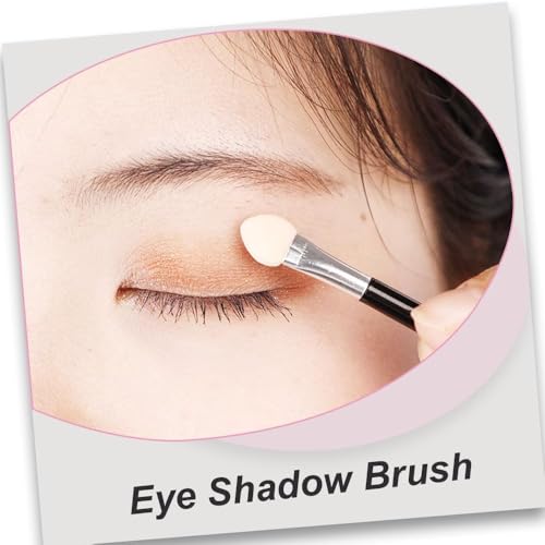 12-Piece Double-Sided Sponge Eyeshadow Brushes & Disposable Applicators