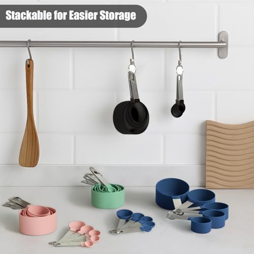 10-Piece Measuring Cups and Spoons Set for Cooking and Baking