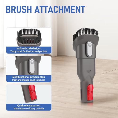 Dyson Vacuum Attachments Replacement Tool Kit for V15 V12 V11 V10 V8 V7