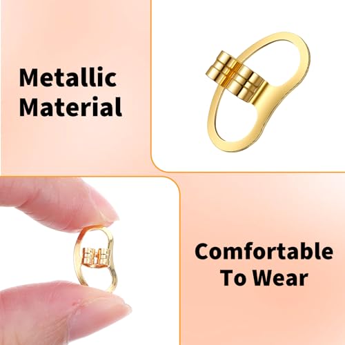 BOHUIZ 16 Pcs Locking Earring Backs for Heavy Earrings & Droopy Lobes