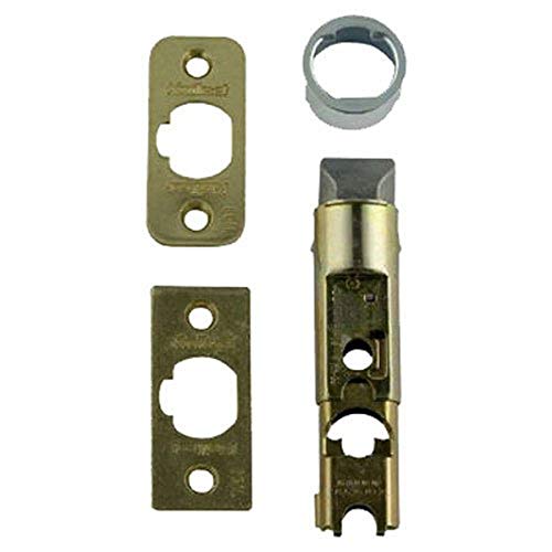 Kwikset 6-Way Adjustable Plain Latch - Polished Brass (6-Pack)