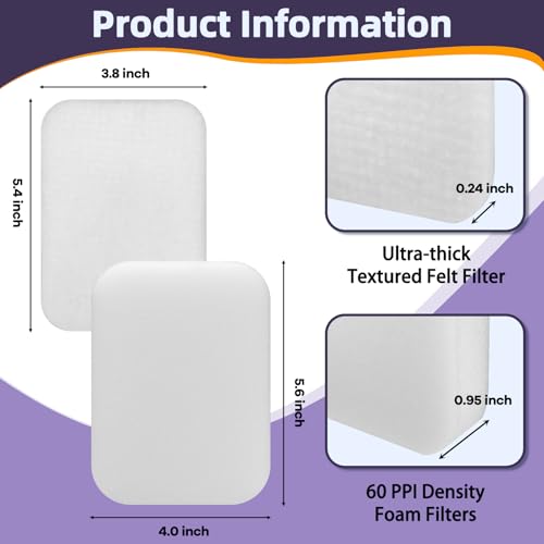 3-Pack Foam Filters for Shark ZU100, NV251, NV255 Vacuums