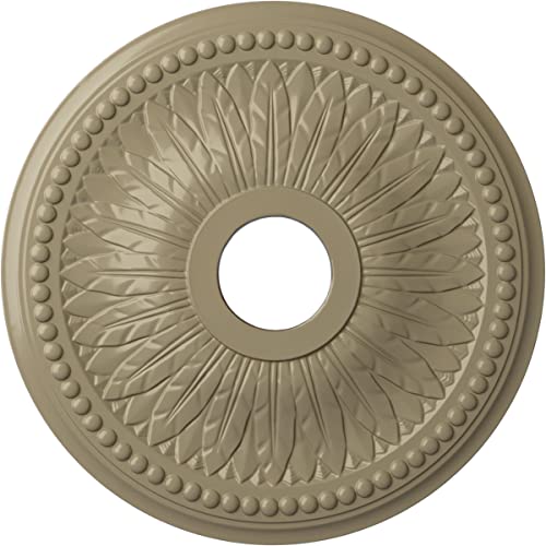 Ekena Millwork CM18BIGDFDecorative Ceiling Medallions Modeled After Original Historical Patterns & Designs, Gobi Desert