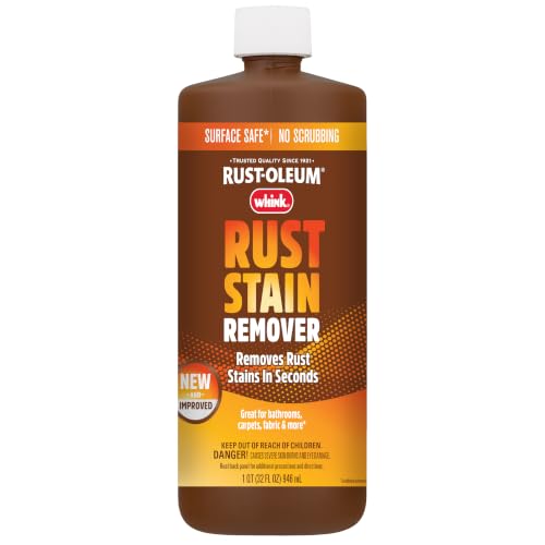 Whink Rust Stain Remover - No Scrubbing, Fast-Acting Formula, 32 Oz