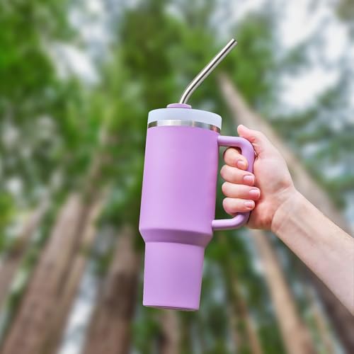 BuildLife Stainless Steel Straw Set for Stanley 40oz & 30oz Tumblers