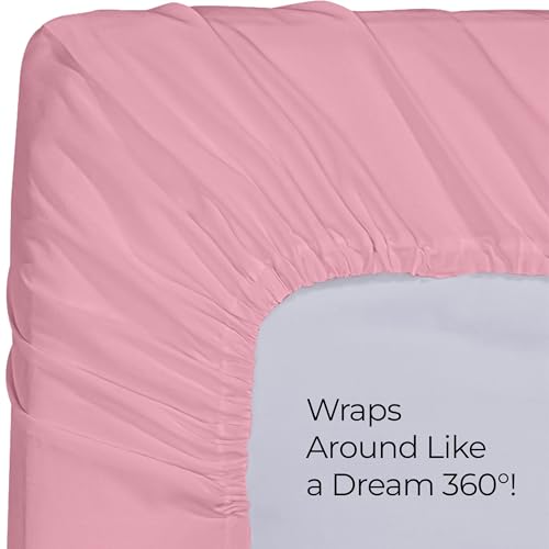 Pink Queen Fitted Sheet - Ultra Soft, 15 Inch Deep Pocket