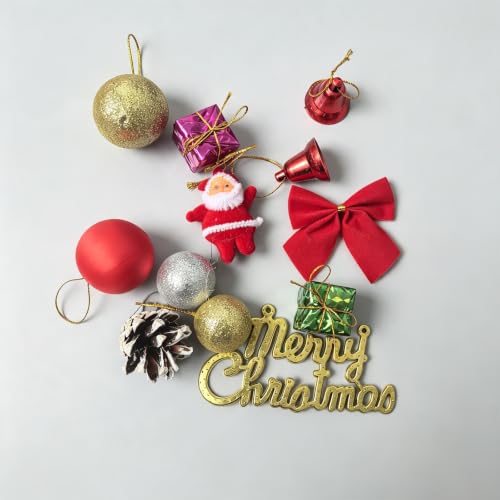 12 Pack Christmas Hanging Ornaments for Tree Holiday Party Decor