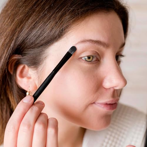 Ahltoiex 8 Pcs Professional Eye Makeup Brushes Set for Eyeshadow Smudging and Eyeliner