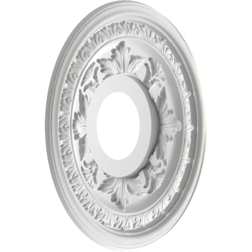 Ekena Millwork 13" PVC Ceiling Medallion for Canopies