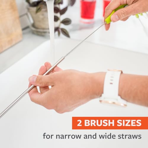 Full Circle All-in-One Bottle Cleaning Multitool - Green, 4-Piece Set