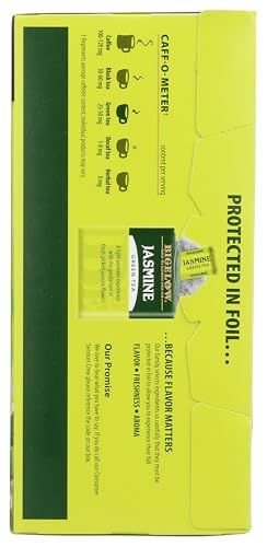 Bigelow Green Tea with Jasmine, 28 Individually Wrapped Tea Bags