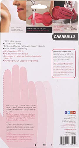 Casabella Premium Waterblock Cleaning Gloves - Small Size