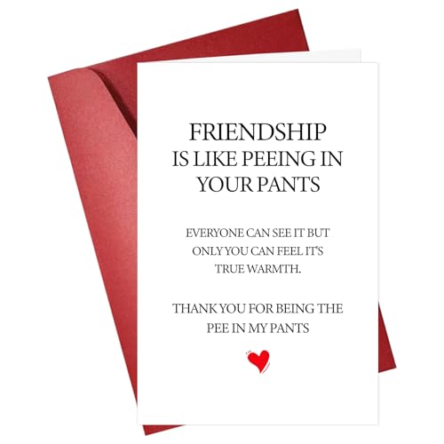 Funny Birthday Card for Best Friends - Hilarious & Giftable