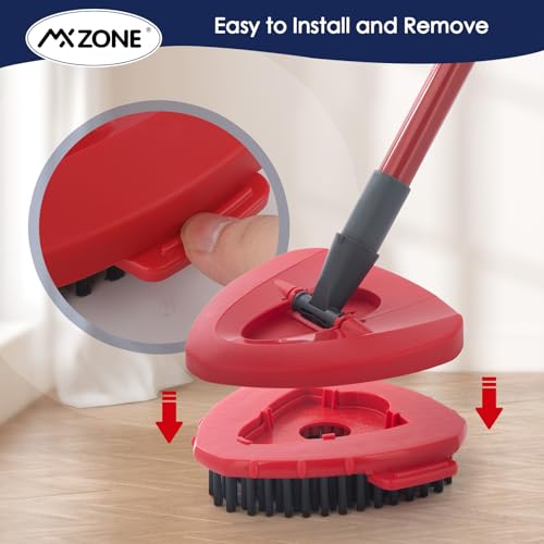 Replacement Scrub Brush Mop Heads for O-Cedar EasyWring - 2-Pack