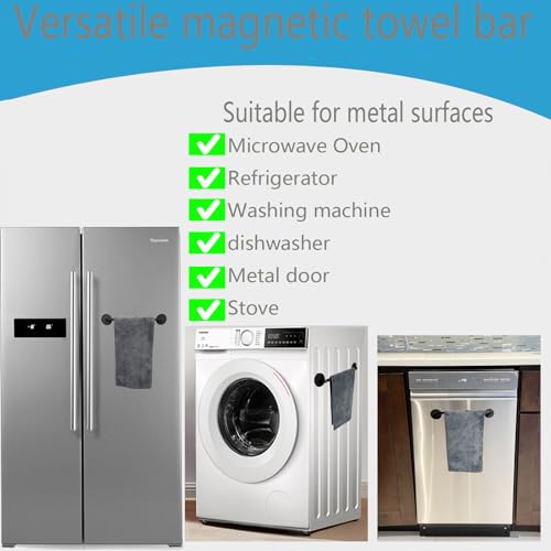 Magnetic Towel Bar - Strong Holder for Kitchen & Appliances