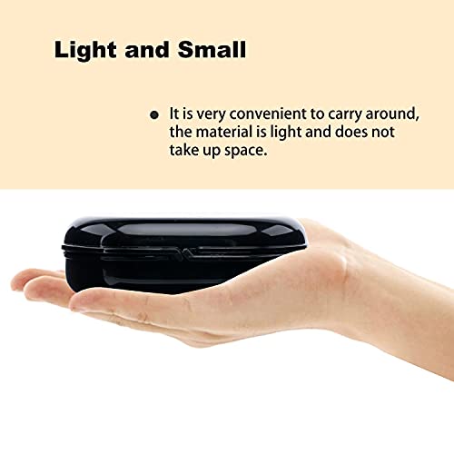BOOMIBOO 4 Pcs Retainer Case with Vent Holes - Denture Mouth Guard Case