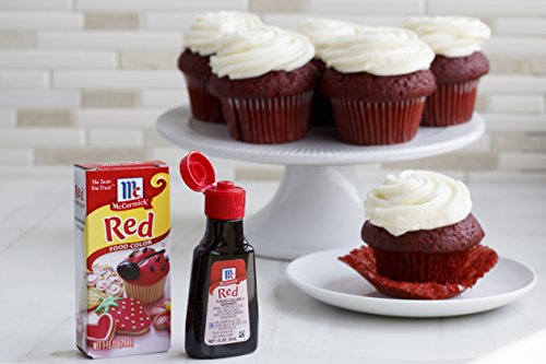 McCormick Red Food Color 1 fl oz - Bright & Versatile Dye