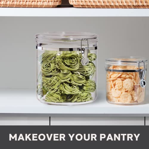 Oggi 150 oz Jumbo Airtight Food Storage Canister with Clamp Lid