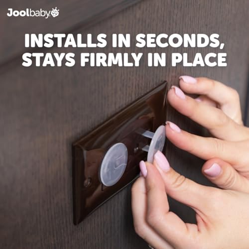 Jool Baby Outlet Covers (32 Pack) - Child Safety Plug Protectors