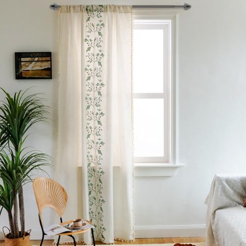 Matte Black Wrap Around Curtain Rod 36-48 inches - Room Darkening