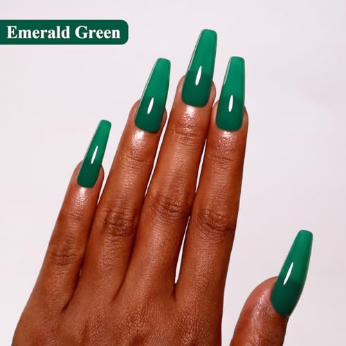 Imtiti Dark Emerald Green Gel Nail Polish 15ml UV LED Soak Off