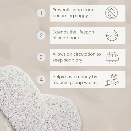 Durable Soap Saver Pad for Kitchen & Bathroom - Large Size