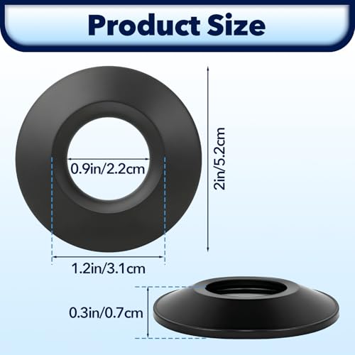 8 Pcs 37680B Bathtub Stopper Gasket for Kohler Pfister Tip-Toe Drains
