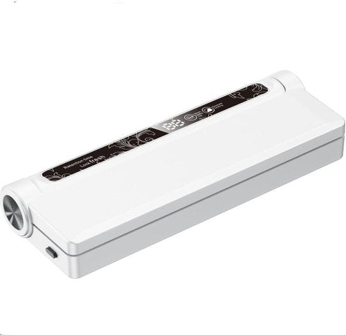 Food Vacuum Sealer Machine - 65KPA Strong Suction | Dry/Wet Modes & 20 Bags Included