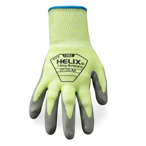 HexArmor Helix 1082 Cut-Resistant Hi-Vis Safety Gloves