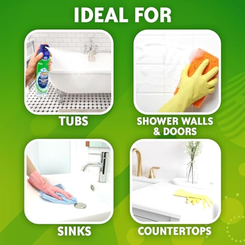Scrubbing Bubbles Mega Bathroom and Shower Foamer - Rainshower Scent, 20oz