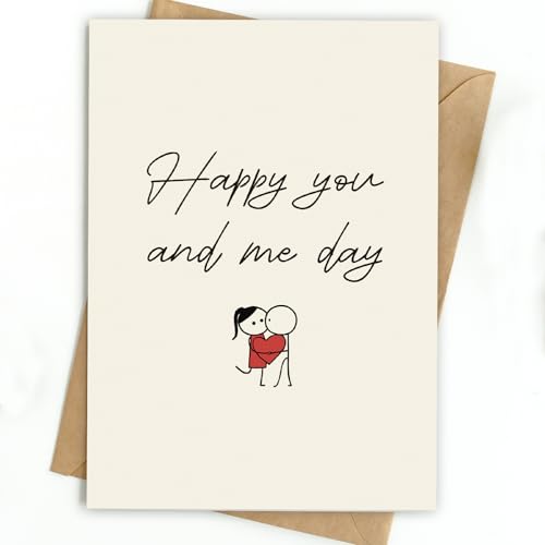 FeliBebe Anniversary Card for Wife & Husband – Style L, 5x7