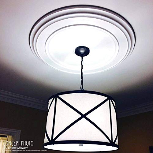 Ekena Millwork CM22RB 22 1/4-Inch OD x 4 3/4-Inch ID Robin Ceiling Medallion