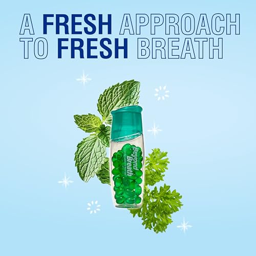 Beyond Breath Freshening Capsules 50 Count - Natural Parsley and Mint Oil Bad Breath Treatment
