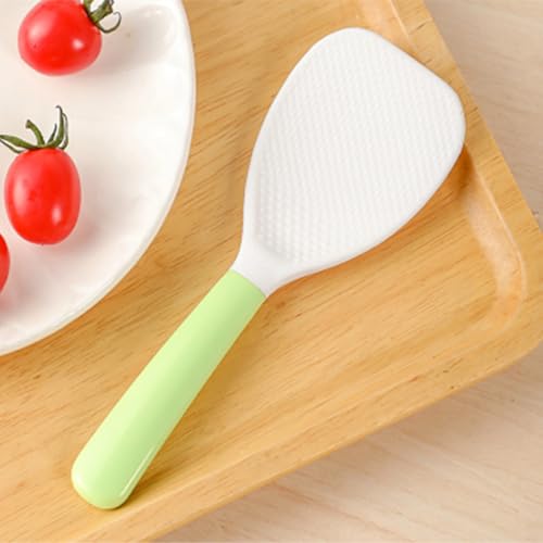 Non-Stick Rice Paddle Stand-Up Heat-Resistant Plastic Spoon Scooper