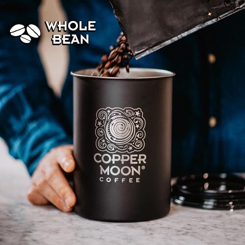 Copper Moon Stargazer Blend Medium Roast Whole Bean Coffee, 12 Oz (Pack of 4)