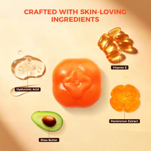 KlearBloom Persimmon Natural Deodorizing Bar Soap 105g