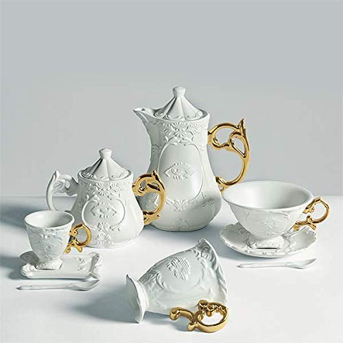 Seletti I-Wares I-Mug Cup White/Gold