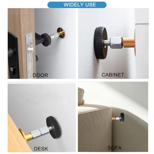 OIKOZEL Adjustable Bed Frame Stabilizer - 4PCS Large Headboard Stoppers