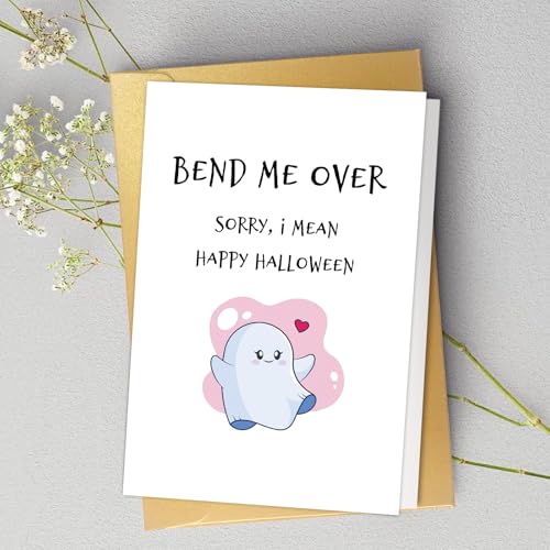 Raunchy Halloween Birthday Card for Him – Spercy