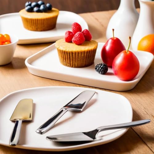 Lillian Collection Silver Polished Cake Server Set - 2 Pack