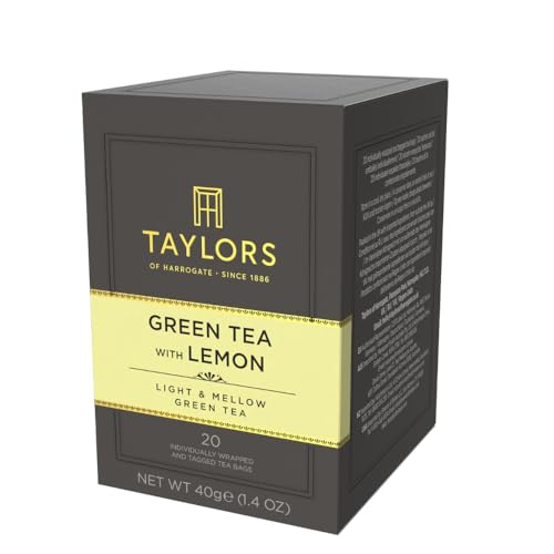 Taylors of Harrogate Green Tea with Lemon - 20 Tea Bags