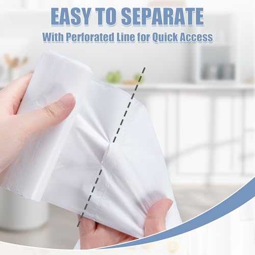 4 Gallon Small Trash Bags - 100 Count, Unscented Bathroom Liners