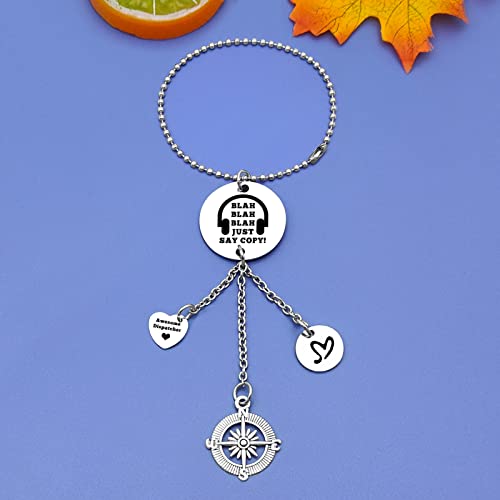 Dispatcher Appreciation Car Hanging Ornament - Gift for EMT & 911 Operators