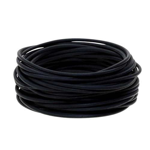 Silicone Jelly Hair Tie Bracelets 10Pcs Black 80s Retro Wristbands