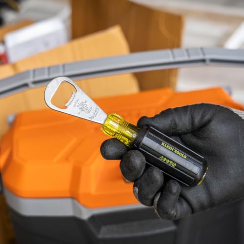 Klein Tools Stainless Steel Bottle Opener with Cushion-Grip Handle