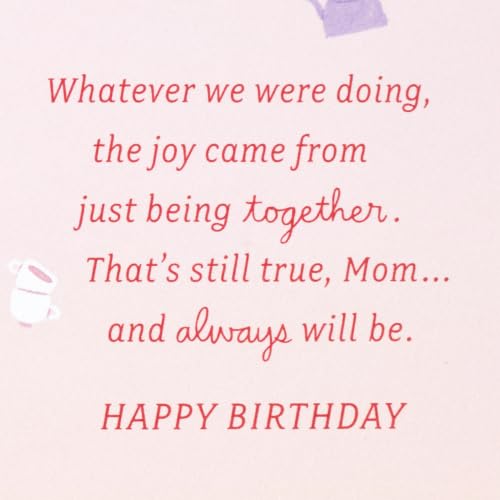 Hallmark Birthday Card for Mom - Laughter & Love Design