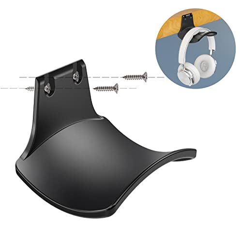 2-Pack Headphone Wall Mount Hook Hanger for All Headsets