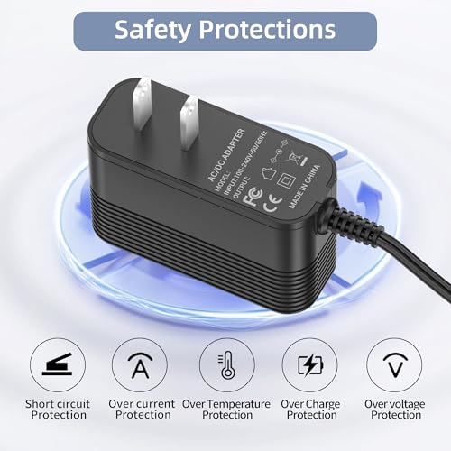Replacement AC Charger for Shark V2945Z V2950 XA2950 Carpet Sweeper