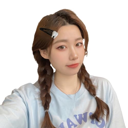 Tooth Shape Hair Clip Resin Y2K Hairpin Barrette for Girls